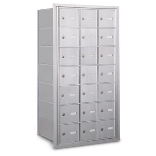 Rear Loading 21-Door Horizontal Mailbox